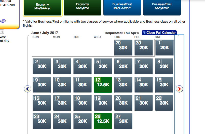 Poor AAdvantage Saver Award Availability Even in Economy for MIA-JFK