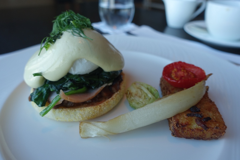 Eggs Benedict, Aman Tokyo Review