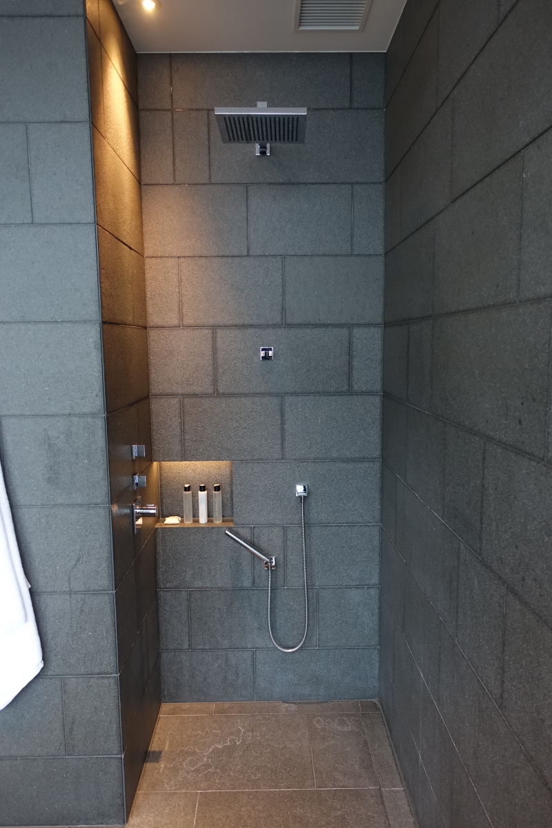 Premier Room Rain Shower, Aman Tokyo Review