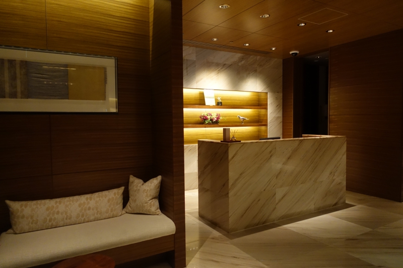 Mandarin Oriental Tokyo Spa Reception