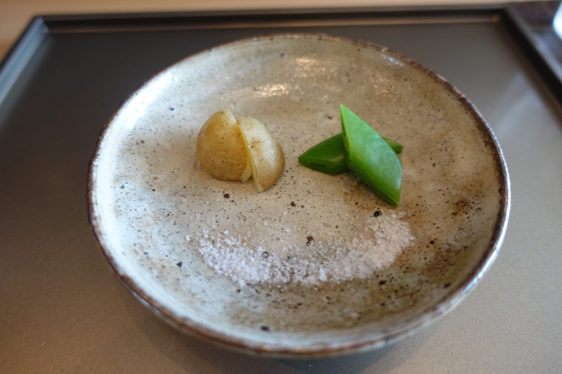 Spring Potato and Green Bean, Sushi Sora Review
