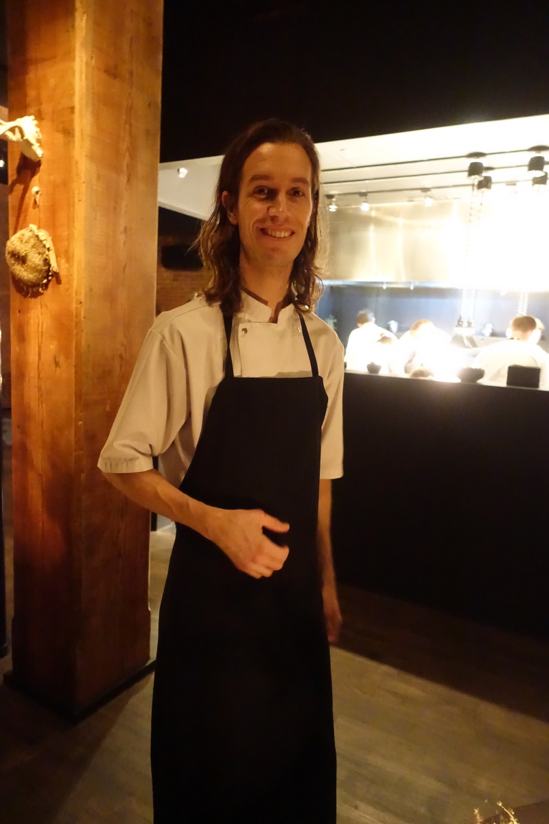 Chef Fredrik Berselius Helms Aska, in Williamsburg, Brooklyn