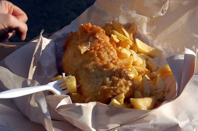 Fish and chips, Dublin