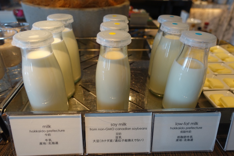 Milk and Soy Milk, Mandarin Oriental Tokyo Breakfast Review