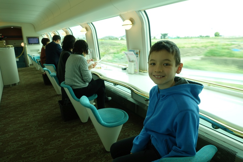 Cafe Car Upper Level, Shimakaze Train