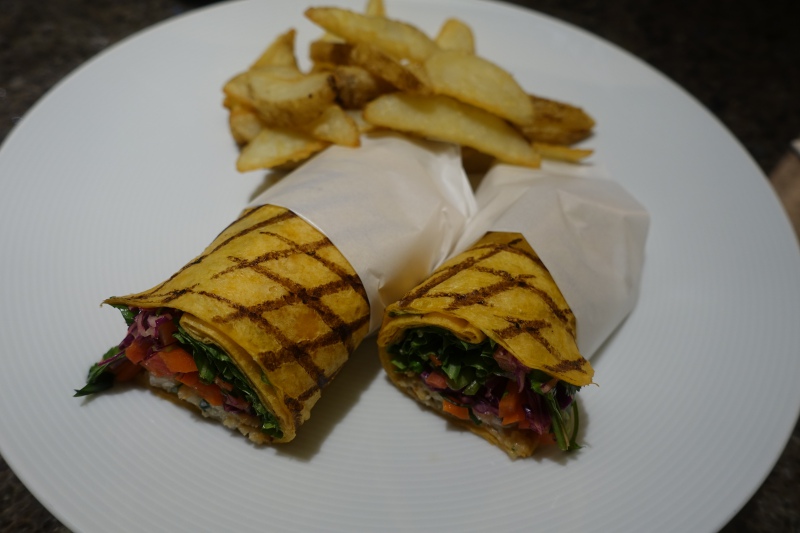 Soft-shell Crab Wrap, Four Seasons Kyoto Room Service Review