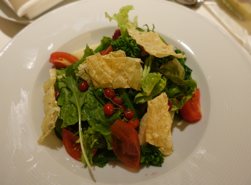 Salad, Four Seasons Kyoto Room Service Review