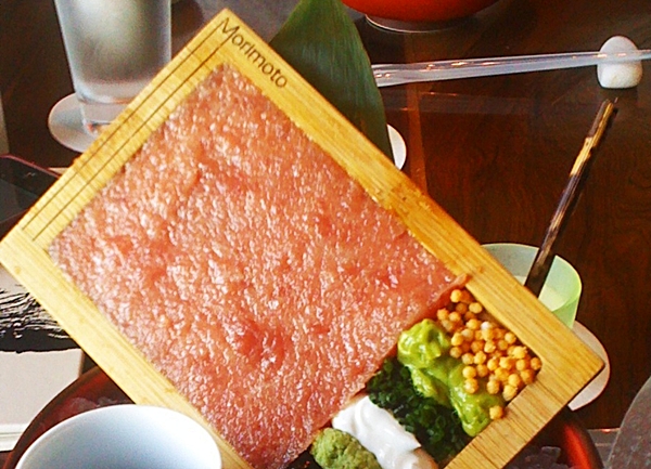 Tuna tartare, Morimoto Napa