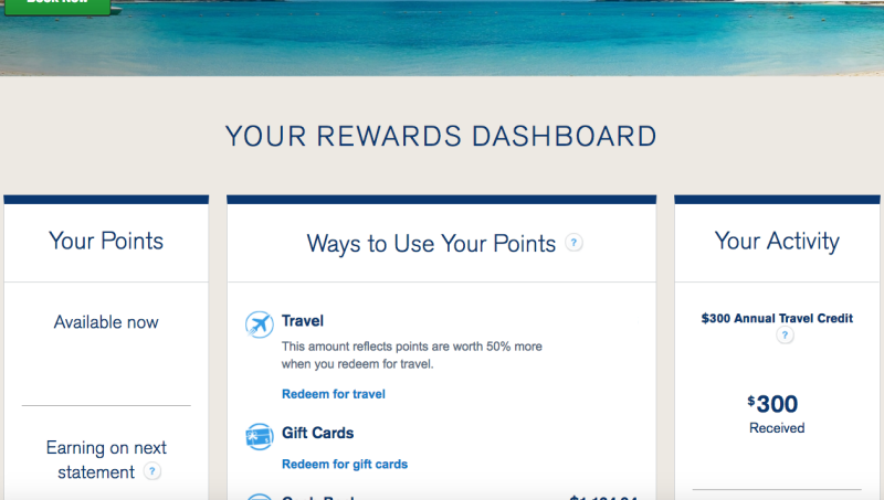 chase 300 travel credit