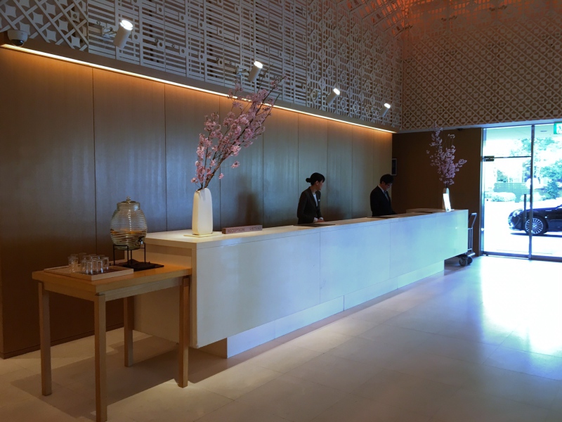 Reception, Hyatt Regency Kyoto Review