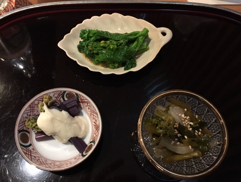 Appetizers, Kikuchi Tokyo Review