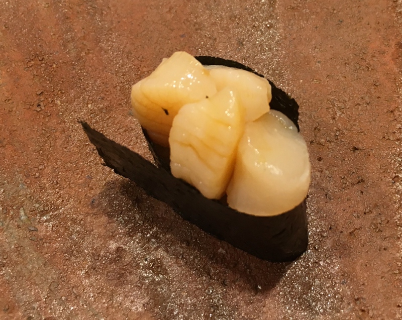 Baby Scallop, Sushi Iwa Review