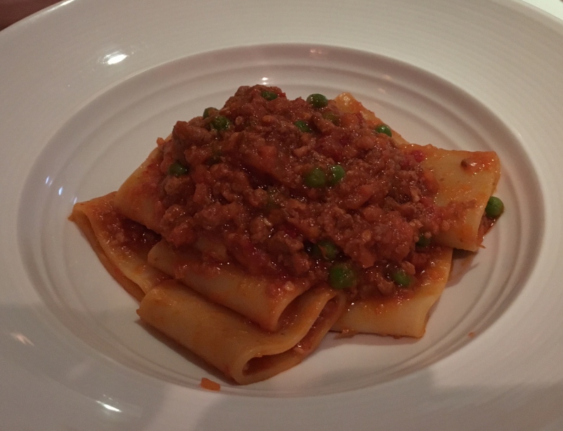 Pasta with Lamb Ragu, Felidia NYC Review