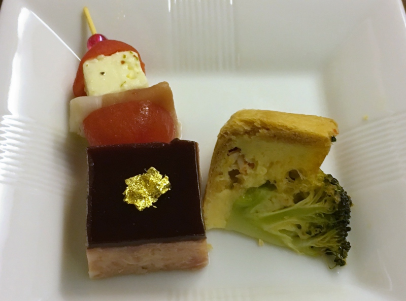 Amuse Bouche, JAL First Class Review