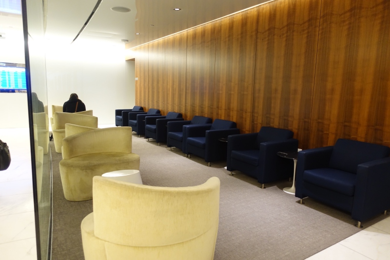 Seating, Korean Air Lounge LAX Review