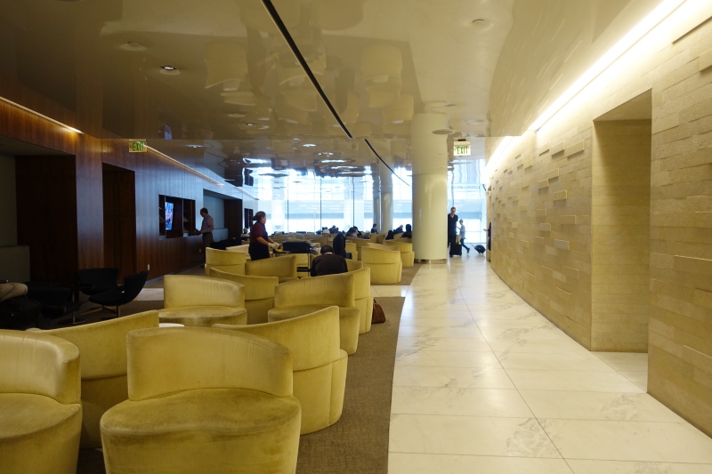 Seating, Korean Air Lounge LAX Review