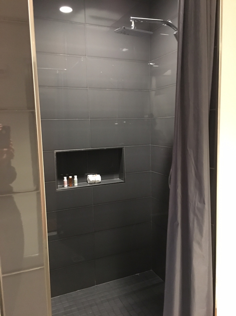 Rain Shower, Delta Sky Club Seattle Review