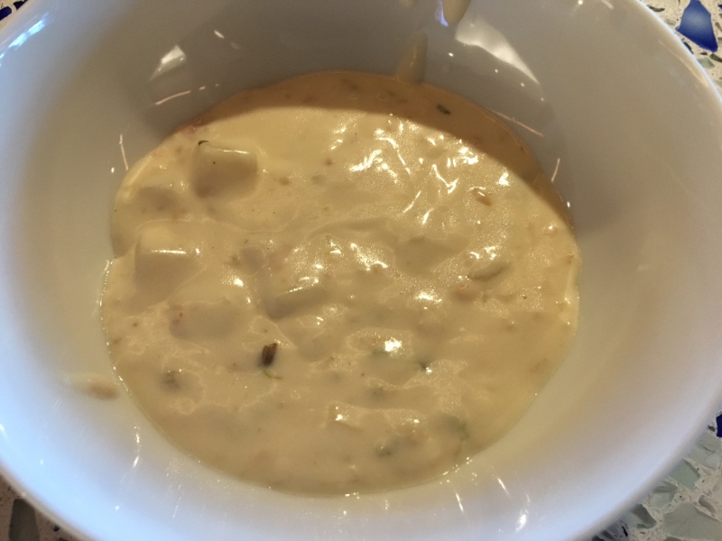 Clam Chowder, Delta Sky Club Seattle Review