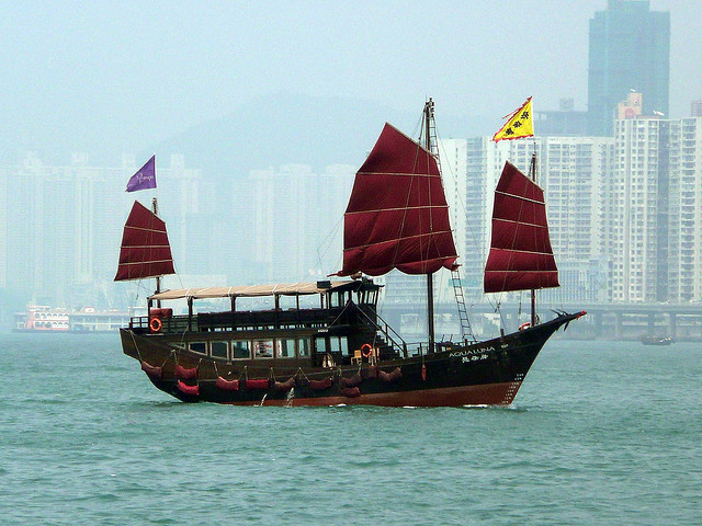 Junk Boat, Hong Kong
