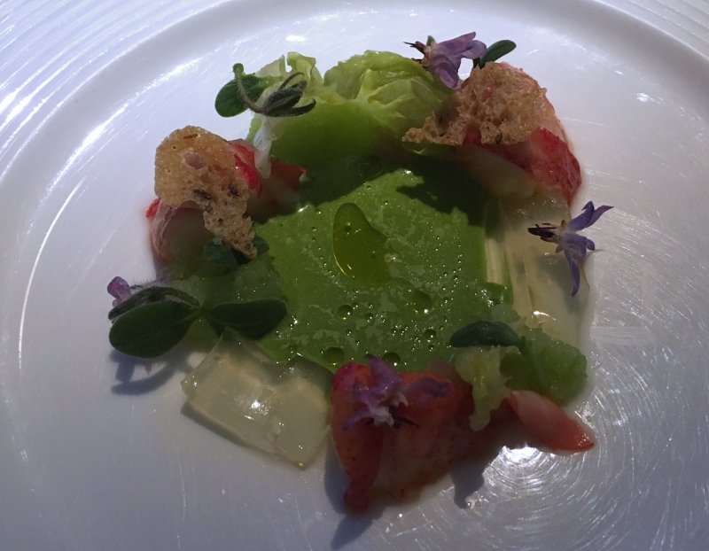 Chilled Lobster Appetizer, The Modern NYC Review