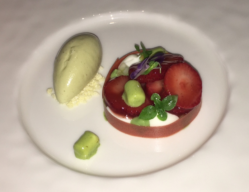 Strawberry Romanoff Dessert, The Modern NYC Review