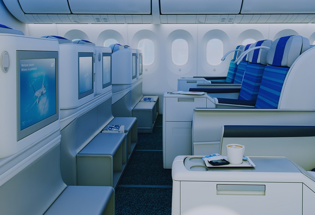 LOT Polish Airlines Business Class Seat