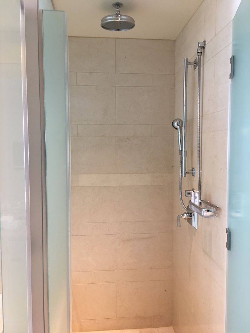 Rain Shower, The St. Regis San Francisco Review