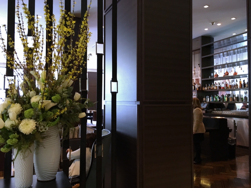 Flowers, St. Regis San Francisco Lobby