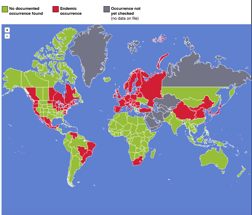 Lyme Disease Map