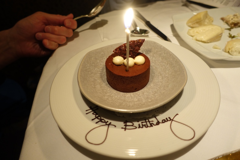 Birthday Dessert, Restaurant Gary Danko Review