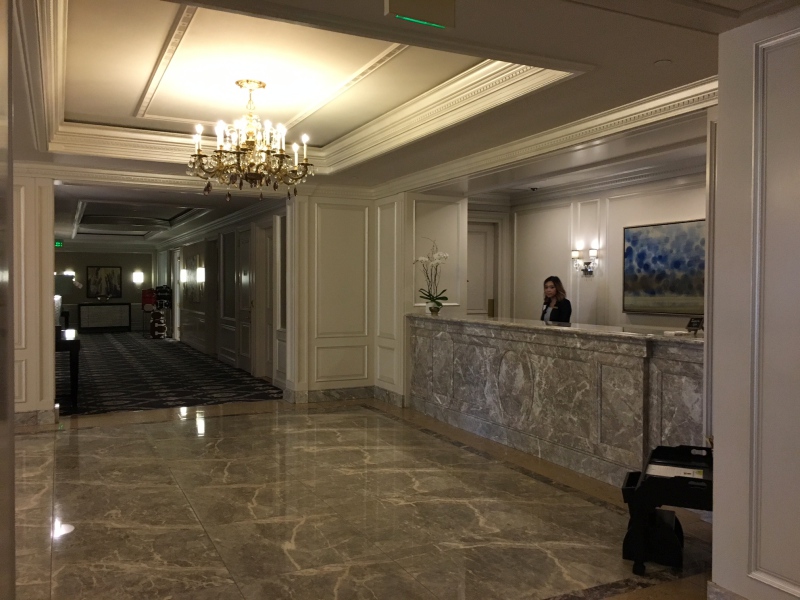 Ritz-Carlton San Francisco Front Desk Reception