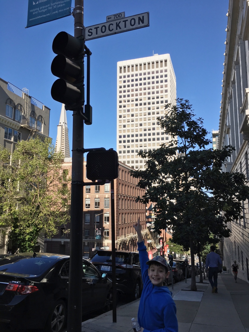 Stockton Street, Where the Ritz-Carlton San Francisco is Located