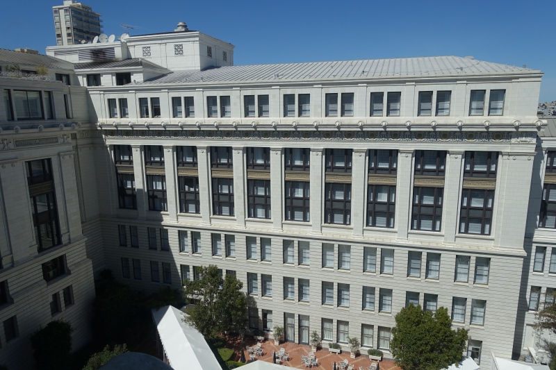 View from Ritz-Carlton San Francisco Club Room