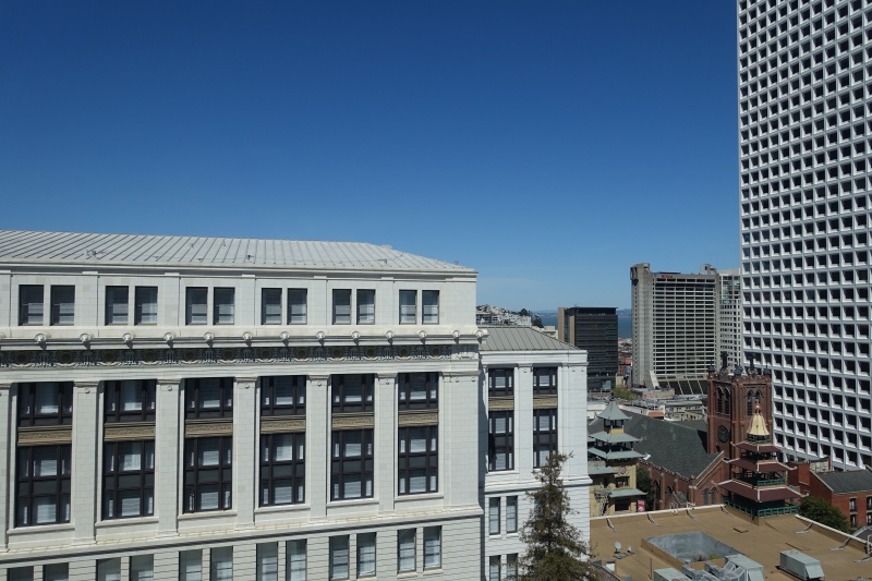 View from Ritz-Carlton San Francisco Club Room