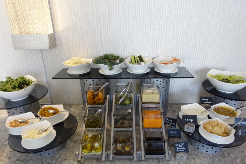 Salad Bar, Ritz-Carlton San Francisco Club Lounge Review