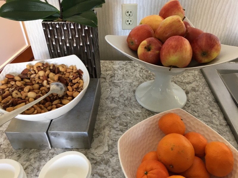 Fruit and Nuts, Ritz-Carlton San Francisco Club Lounge Review