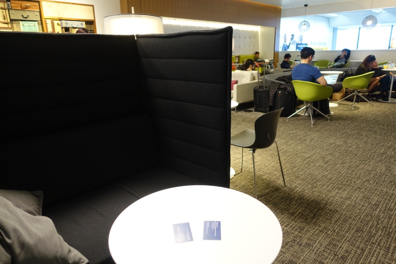 AMEX Centurion Lounge SFO 2017 Review: Seating