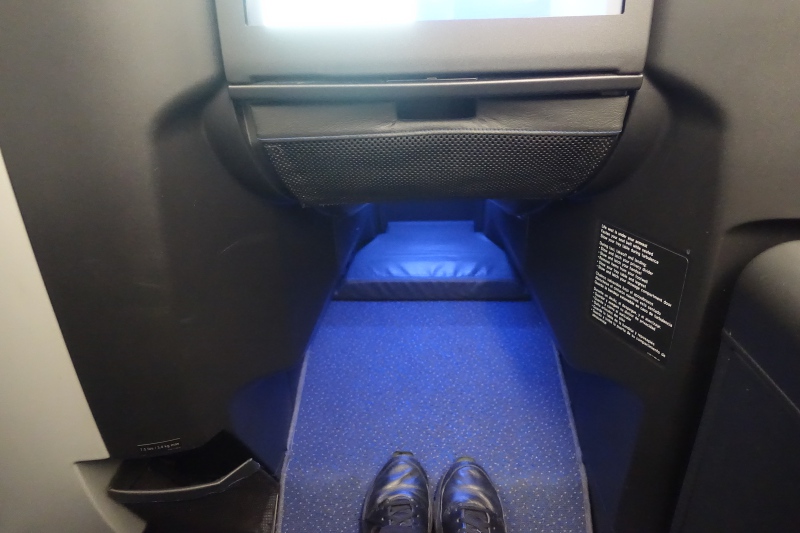 JetBlue Mint Business Class Leg Room