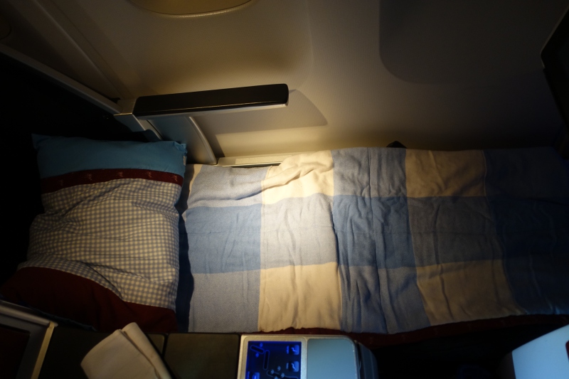 Austrian 767-300 Business Class Bed Review