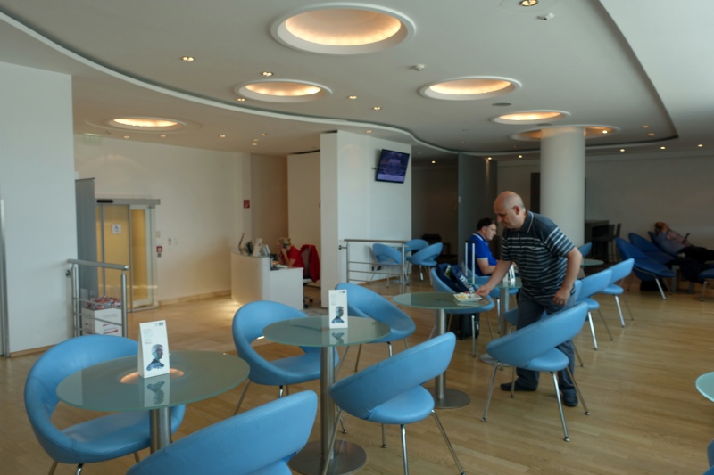 Austrian Airlines Business Class Lounge Seating, Vienna Airport