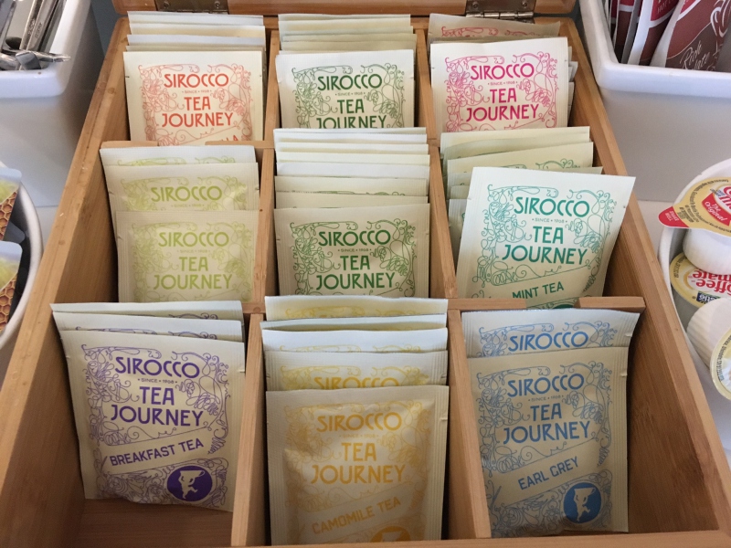 Sirocco Tea, SWISS Lounge Review, JFK