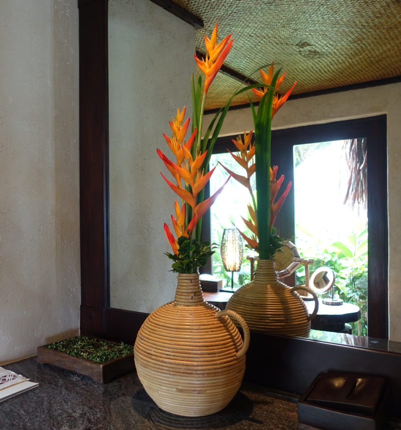 Laucala Plantation Villa Flowers