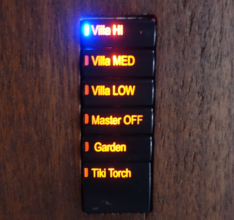 Laucala Light Control Panel