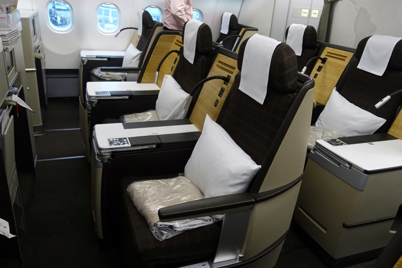 SWISS Business Class Cabin 