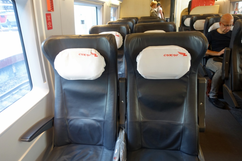 Sapsan Business Class Seat Review