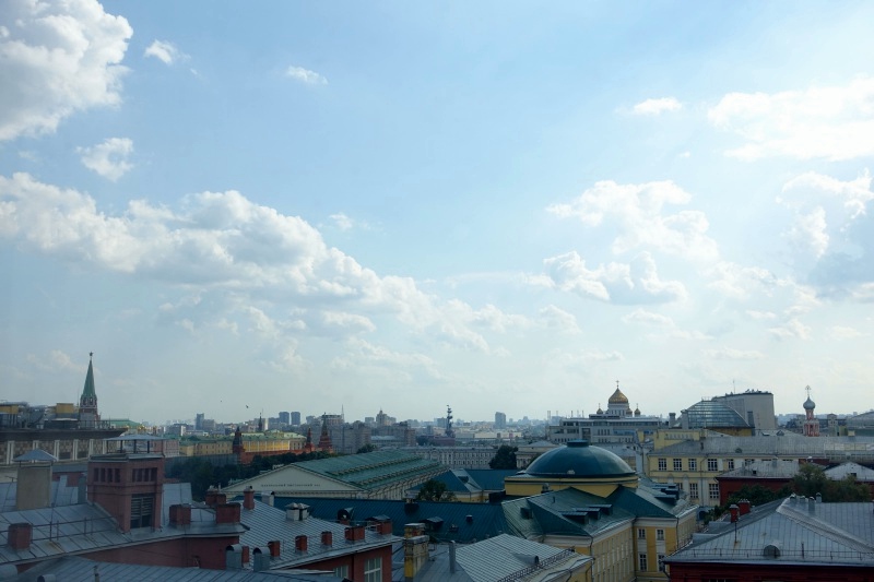 View from Ritz-Carlton Moscow Club Room