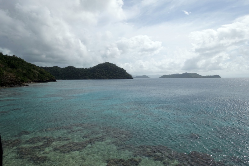 View from Seagrass Restaurant, Laucala Review