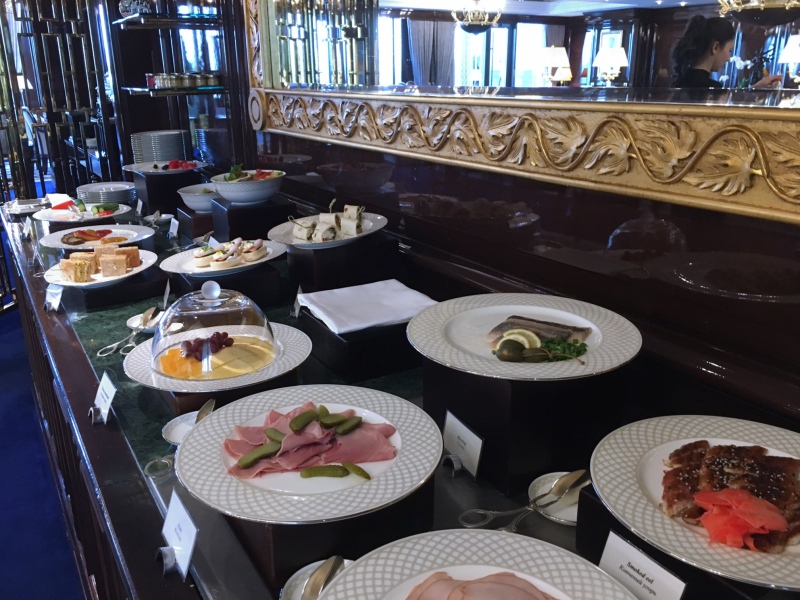 Ritz-Carlton Moscow Club Lounge Lunch Buffet