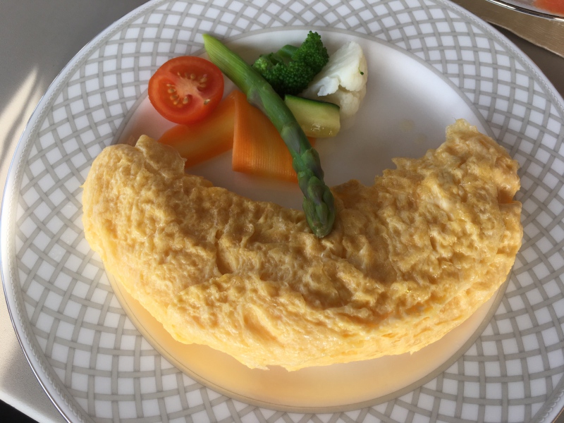 Omelet, Ritz-Carlton Moscow Club Lounge Breakfast Review