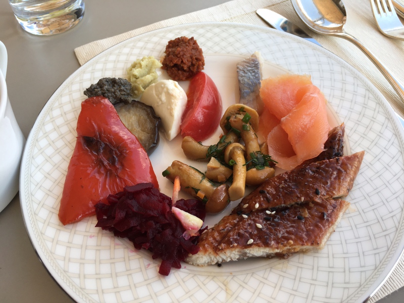 Lunch, Ritz-Carlton Moscow Club Lounge Review